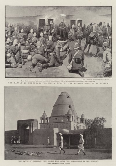 Bitva o Omdurman od Henry Marriott Paget